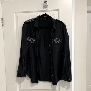 💫3 for 60$💫 velvet heart studded shirt